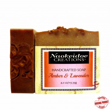 Amber and Lavender Handmade Soap 