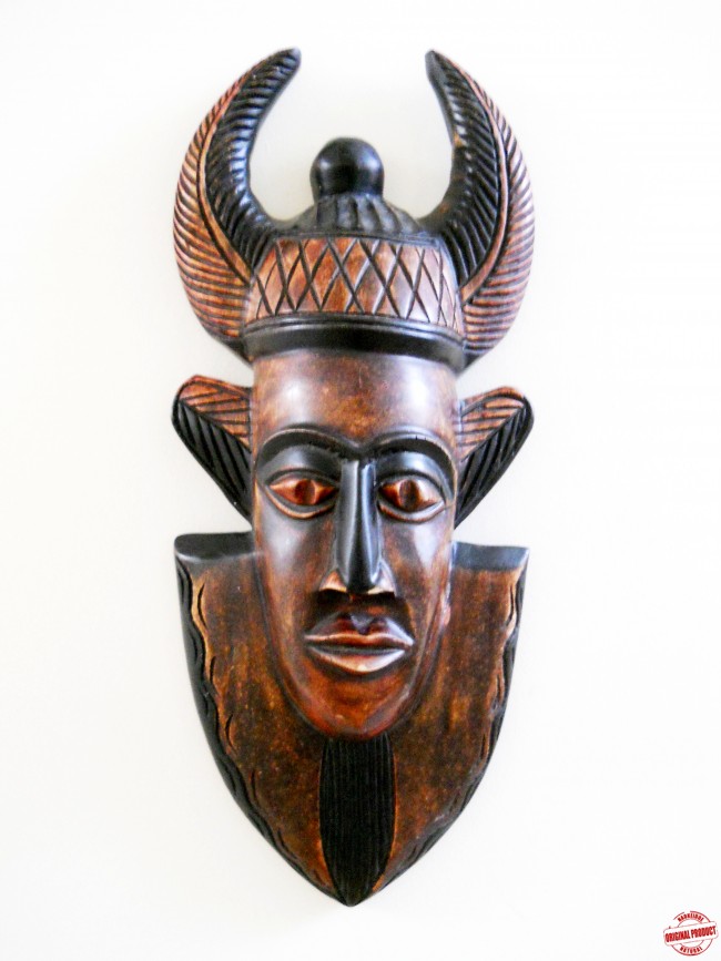 Ghanaian Wood Mask - "Okofo - Warrior" Handmade Natural Soap, Natural Hair  Care, Natural Skincare, Natural Beauty Products
