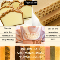 Soap Making Class Intermediate - Private Lesson - Richmond, VA - Hampton, VA