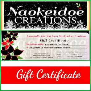 Naokeidoe Creations Gift Certificate